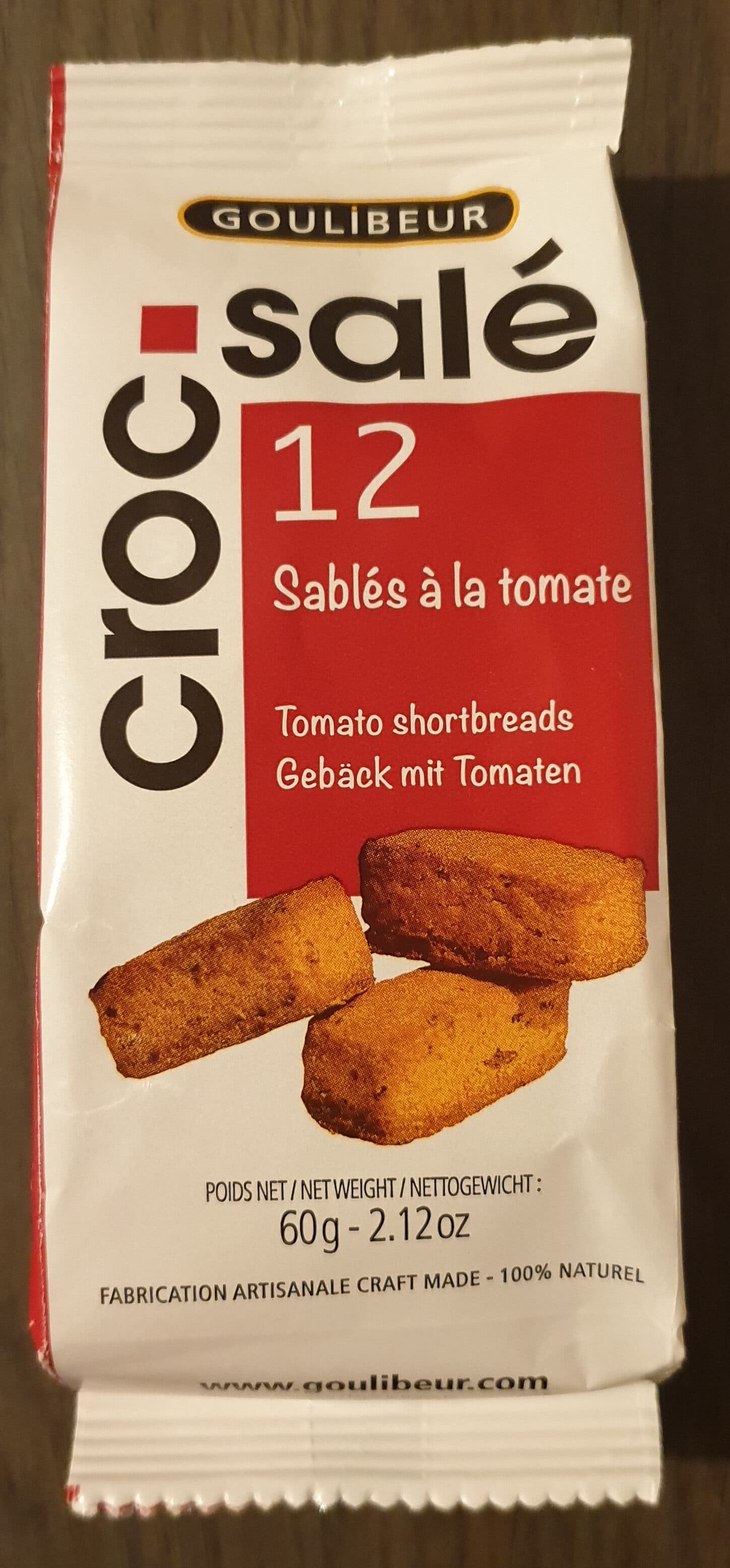 Goulibeur Croquants à La Tomate packshot
