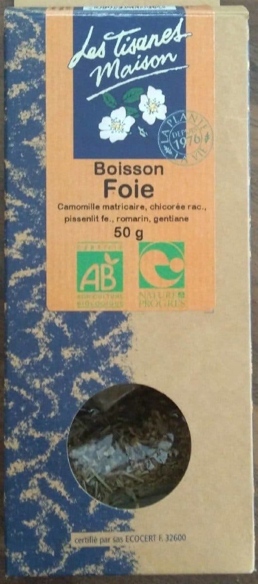 Open Food Facts Tisane "Boisson foie" packshot