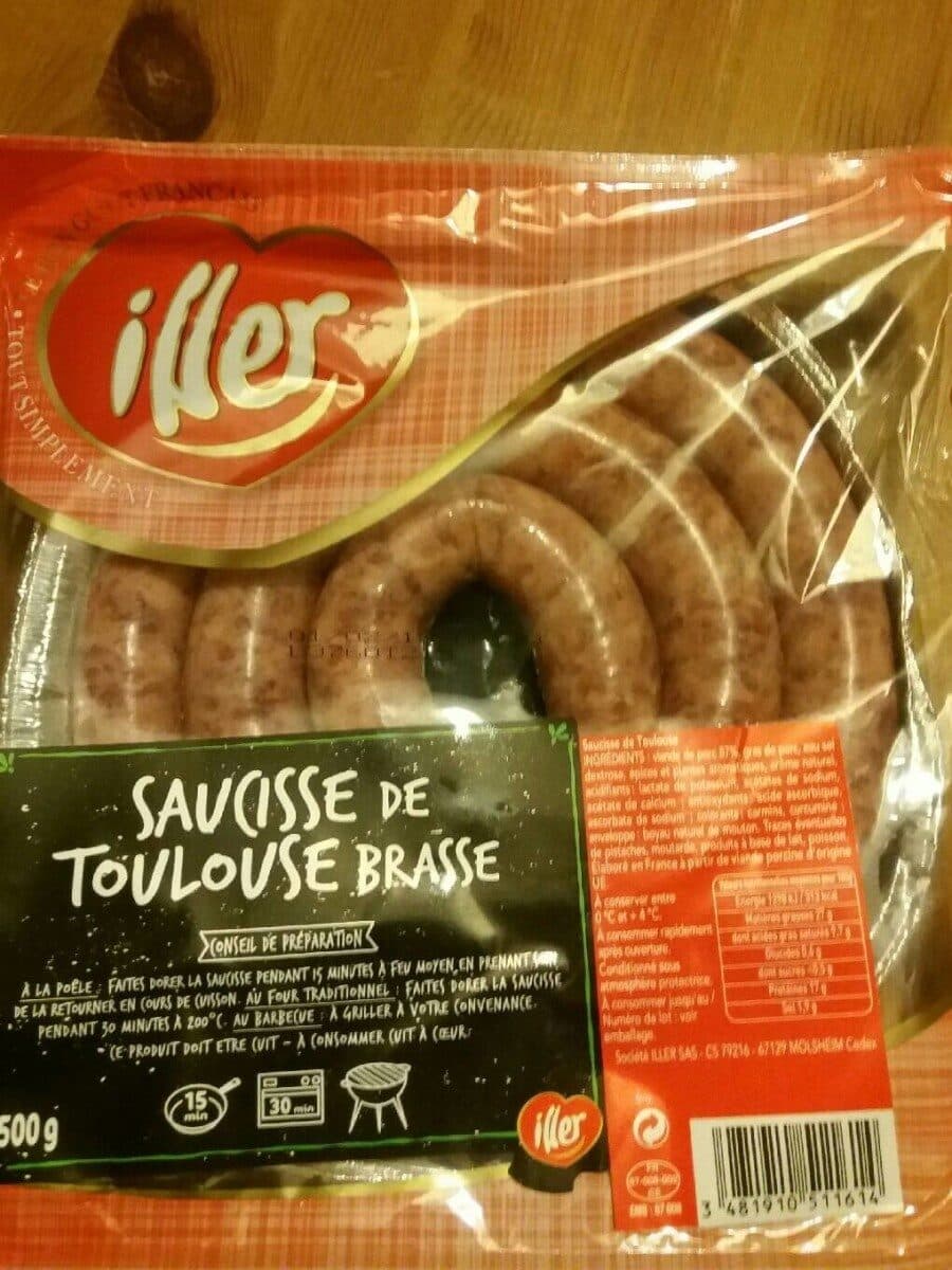 Iller Saucisse Toulouse packshot