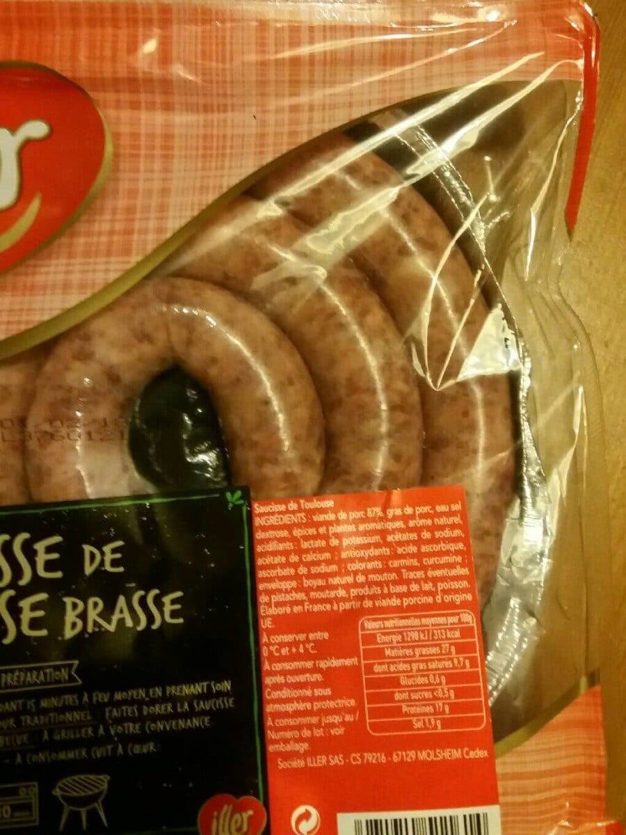 Iller Saucisse Toulouse packshot