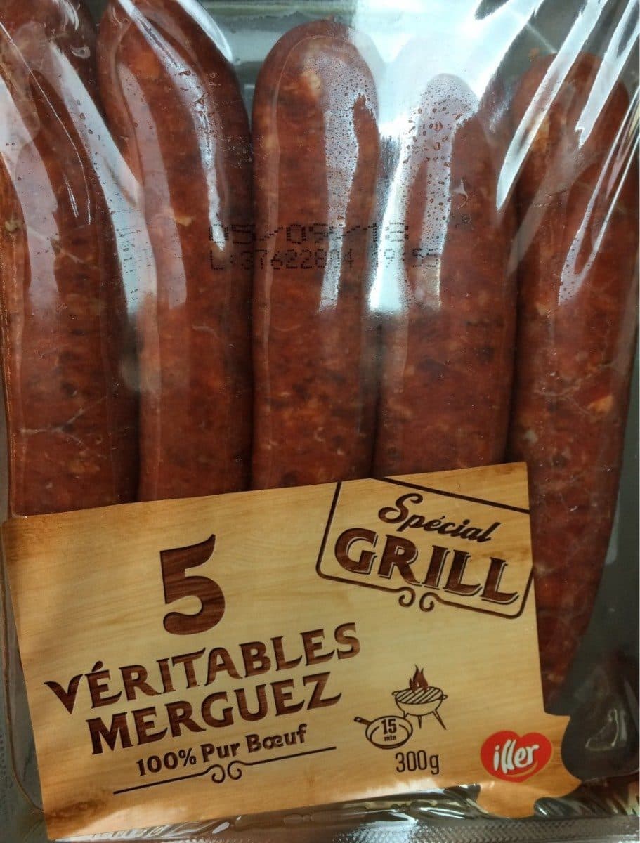 iller 5 véritables Merguez packshot