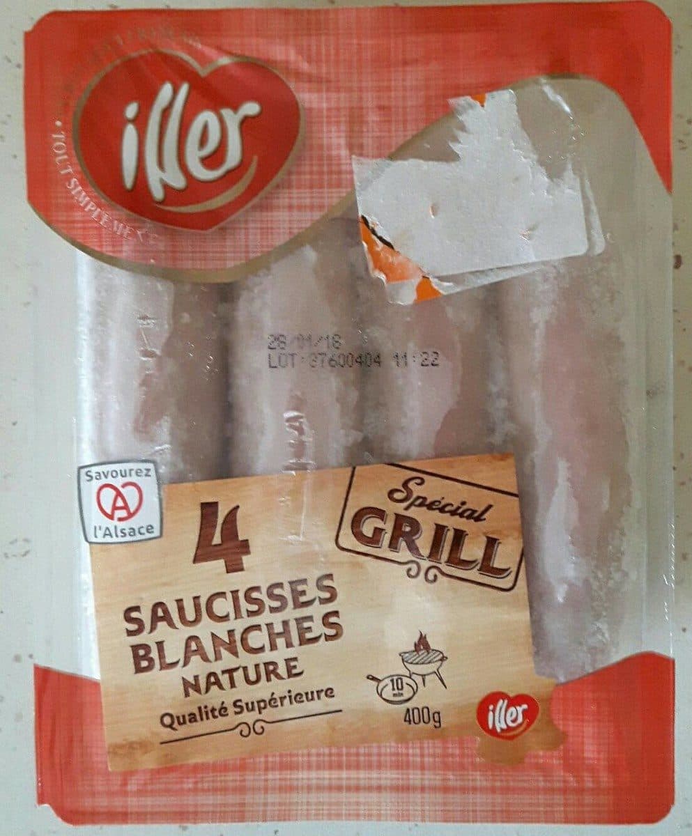 Iller Saucisses blanches packshot