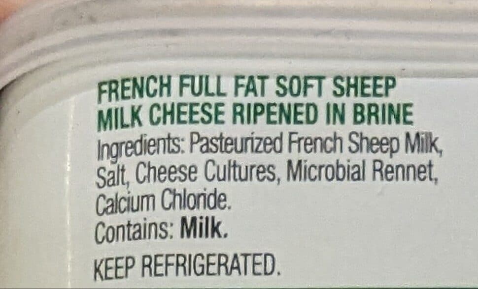 Valbreso Valbreso French Feta Cheese 600g packshot