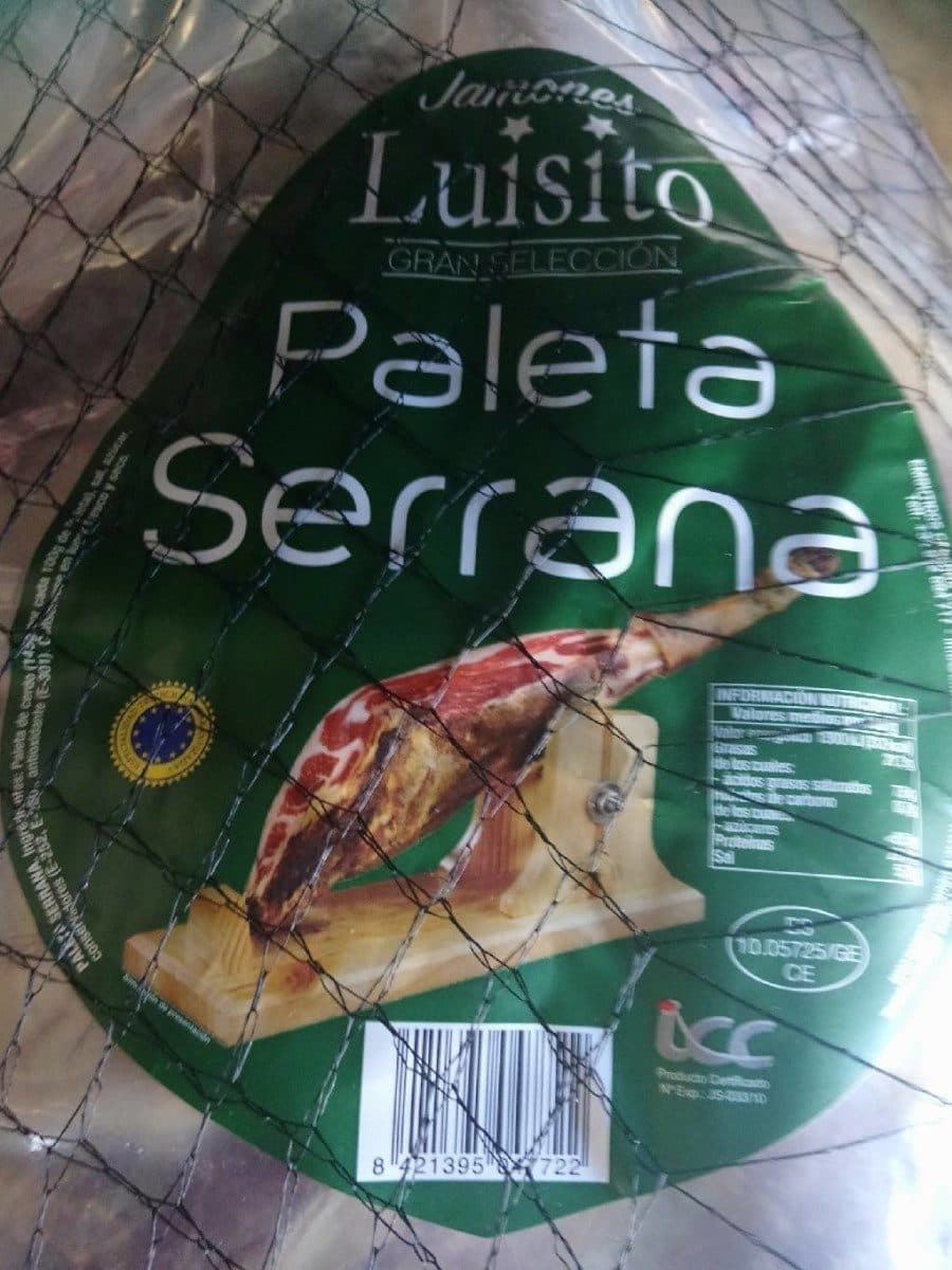 Open Food Facts Palet à serrana packshot