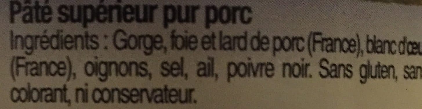 Gilbert Baradat Pâté de campagne Baradat Verrine packshot