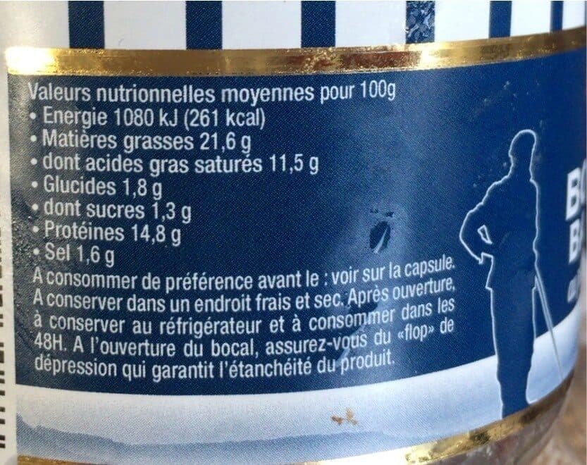 Open Food Facts Boudin basque Baradat packshot