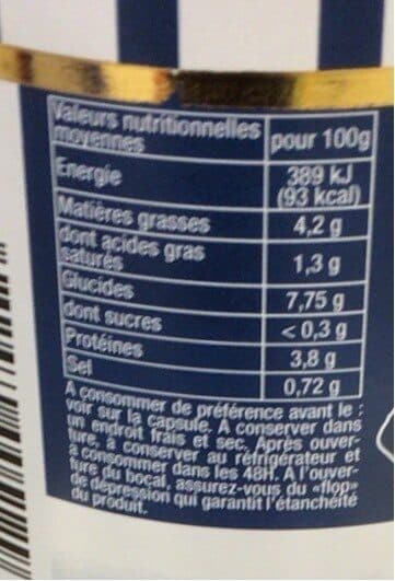 Open Food Facts Haricots cuisinés packshot