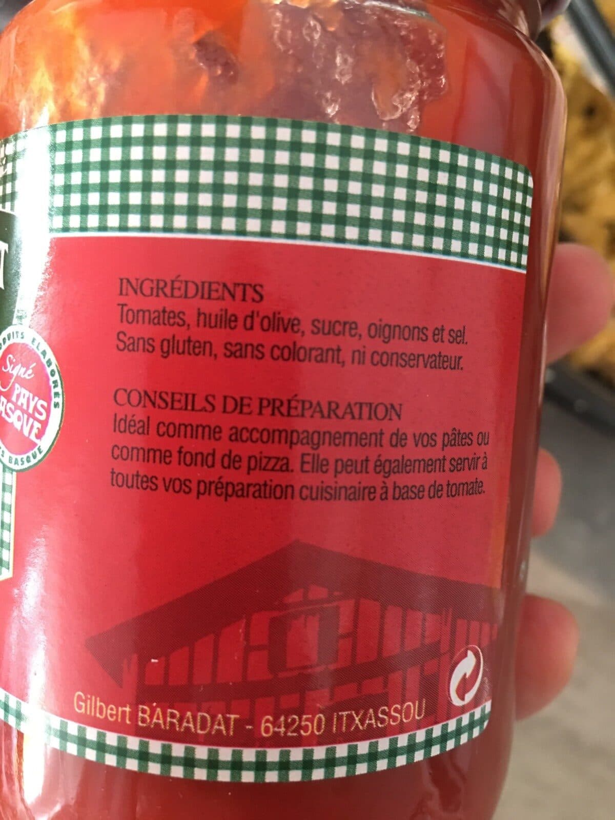 Bixente Ibarra Sauce frito packshot