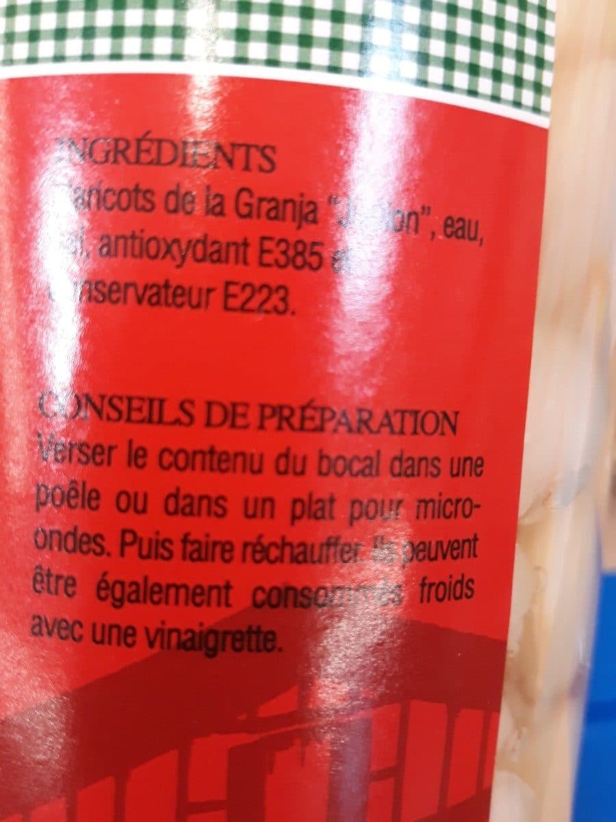 Bixente Ibarra Gros haricots blancs packshot