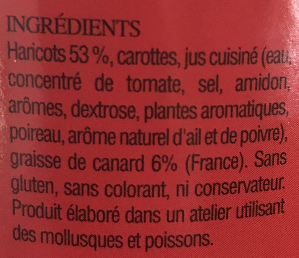 Bixente Ibarra Haricots cuisinés packshot