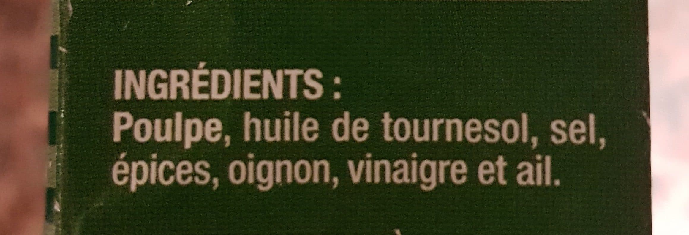 Bixente Ibarra Poulpes sauce marinière packshot