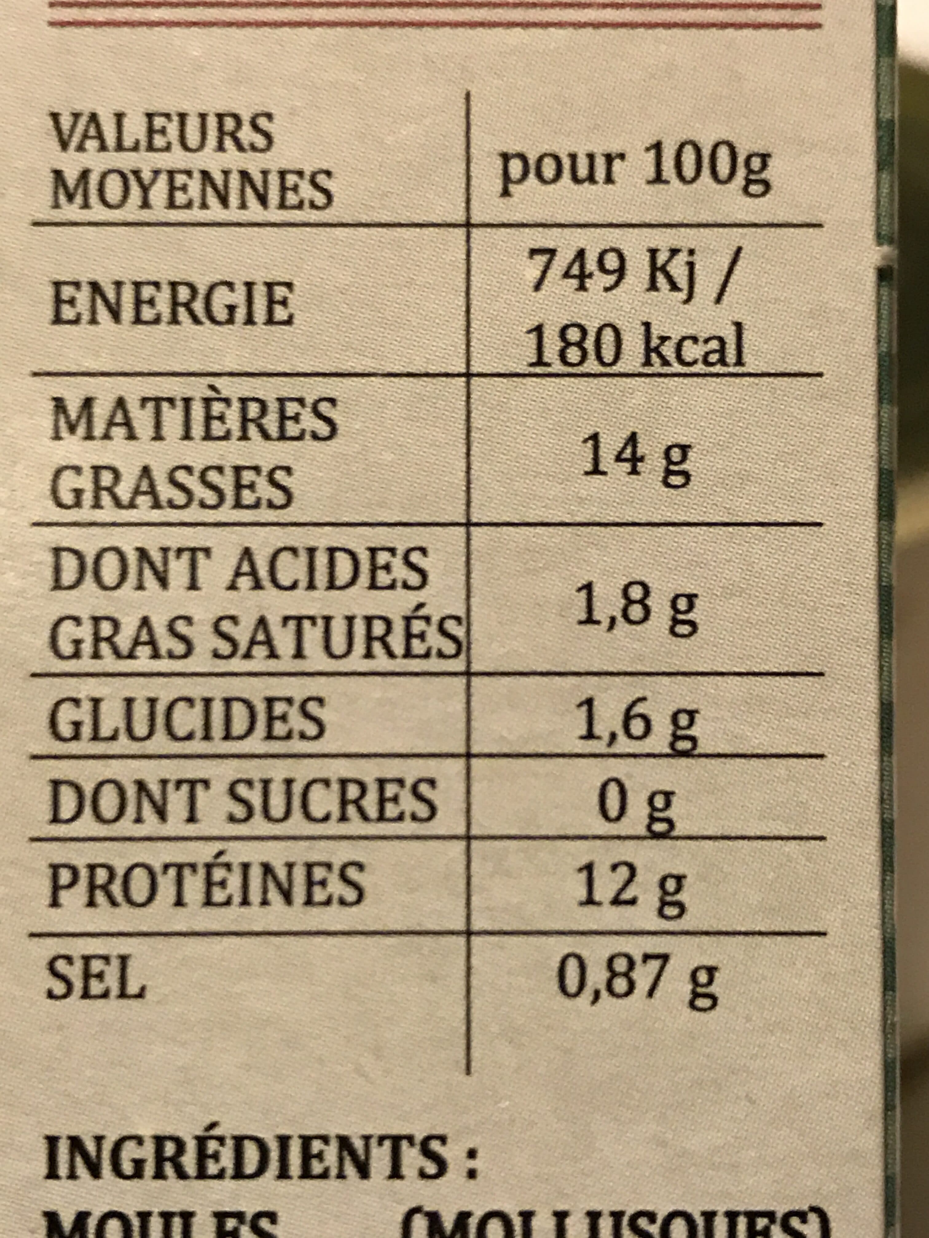 Bixente Ibarra Moules a l'escabeche packshot