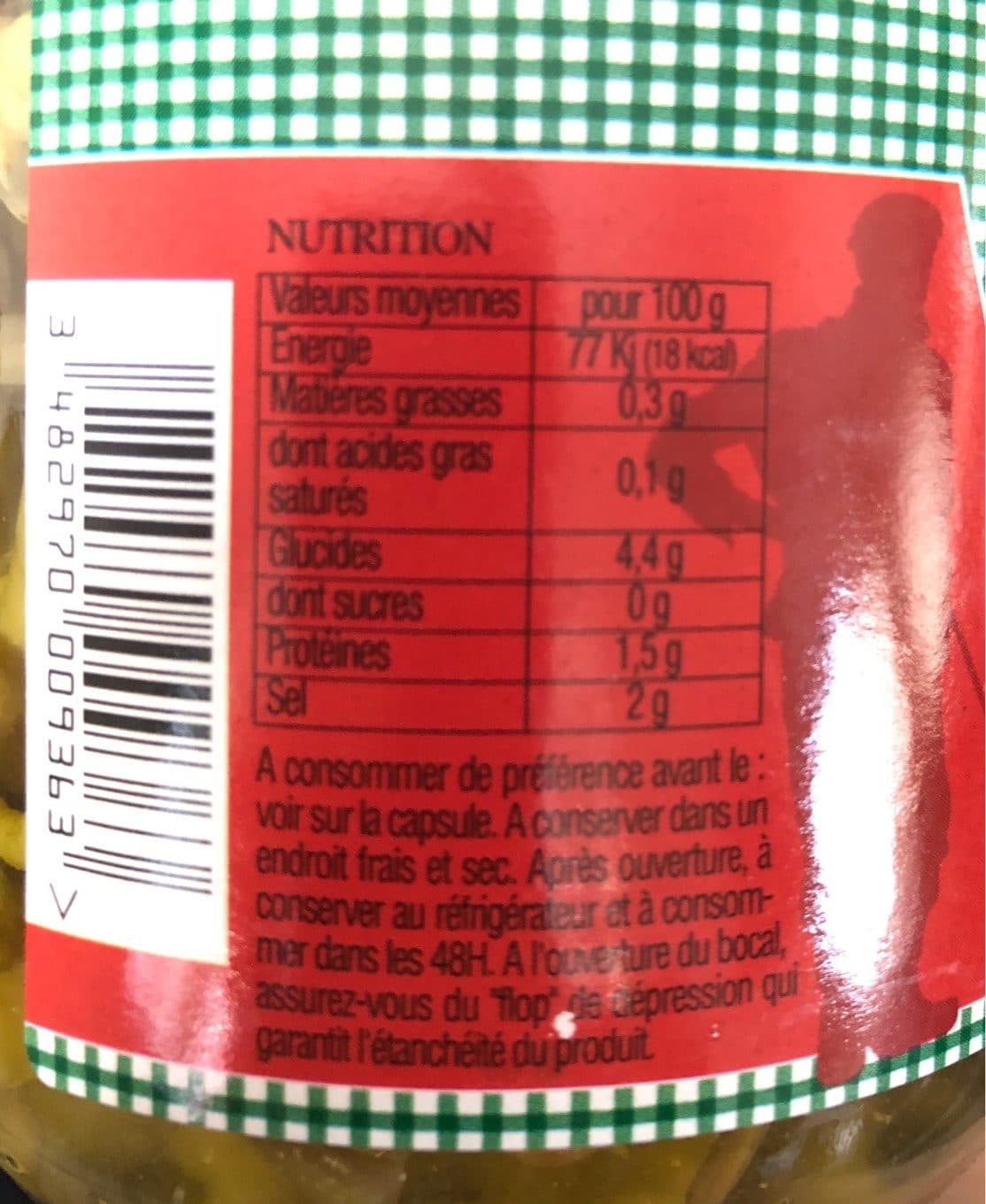 Bixente Ibarra Piments verts guindillas packshot