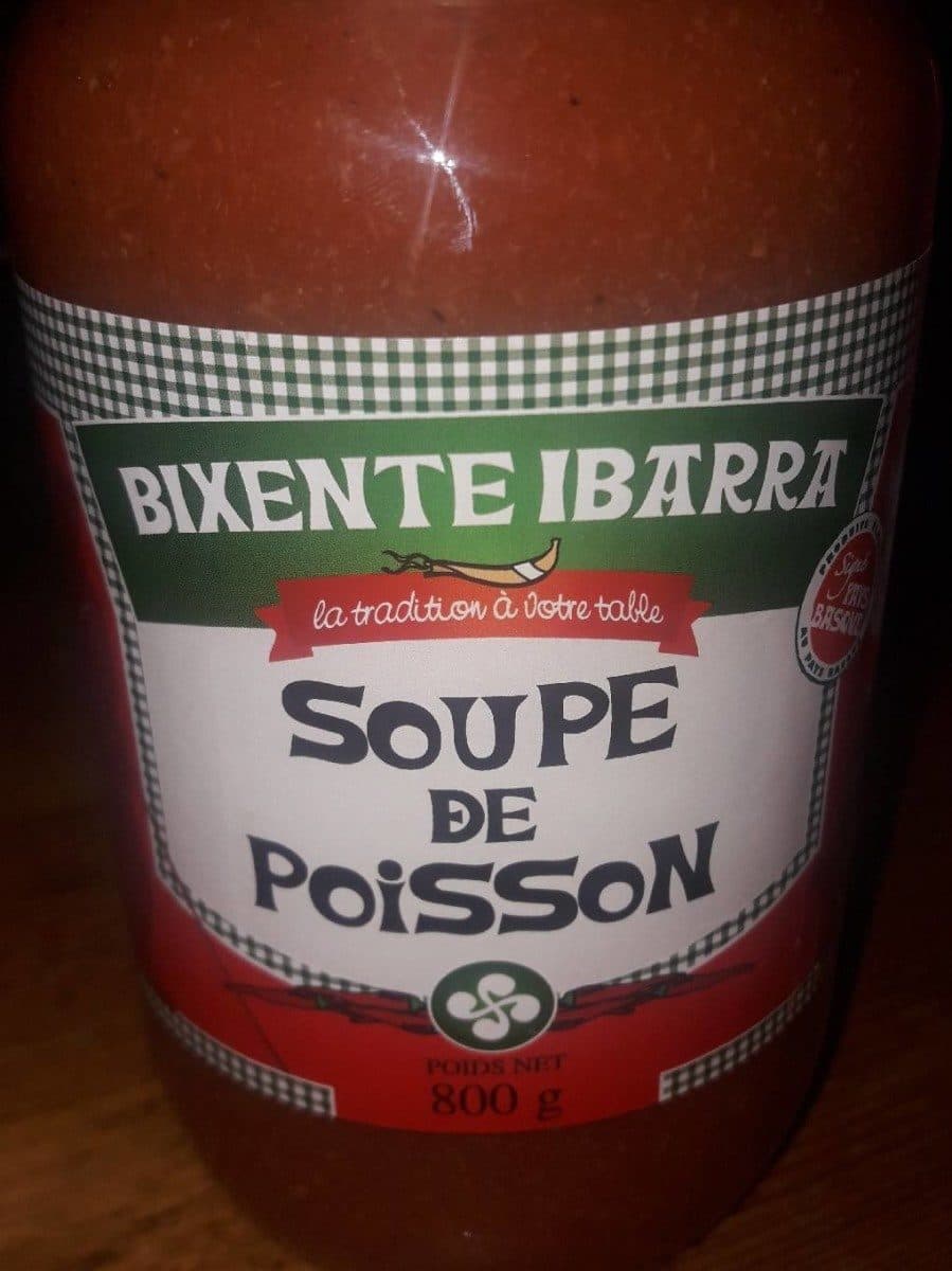Bixente Ibarra Soupe de poisson packshot