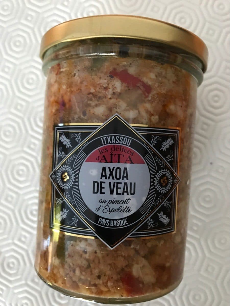 Open Food Facts Axoa de veau packshot