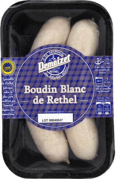 Demoizet Boudin blanc de Rethel packshot