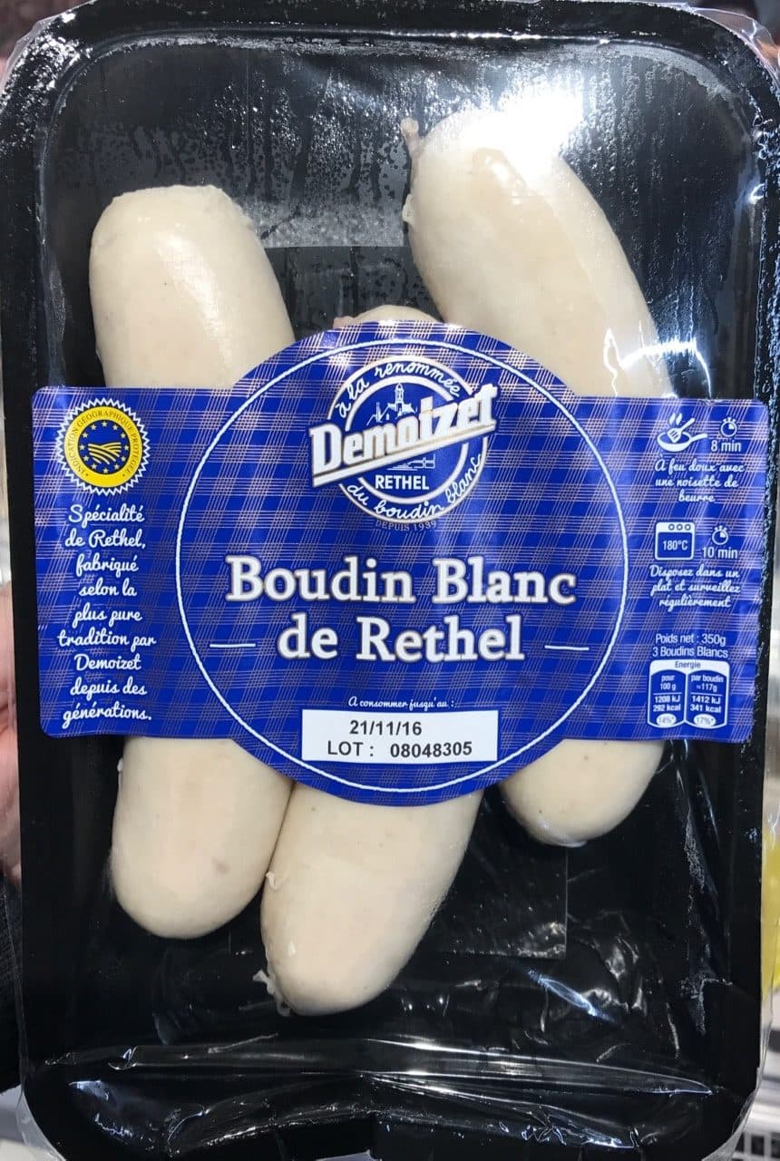 Demoizet Boudin Blanc de Rethel packshot