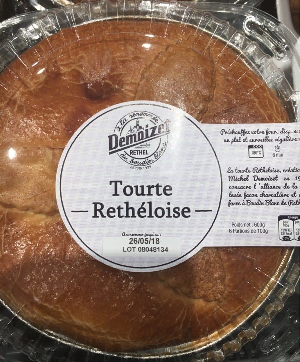 Demoizet Tourte Rethéloise packshot