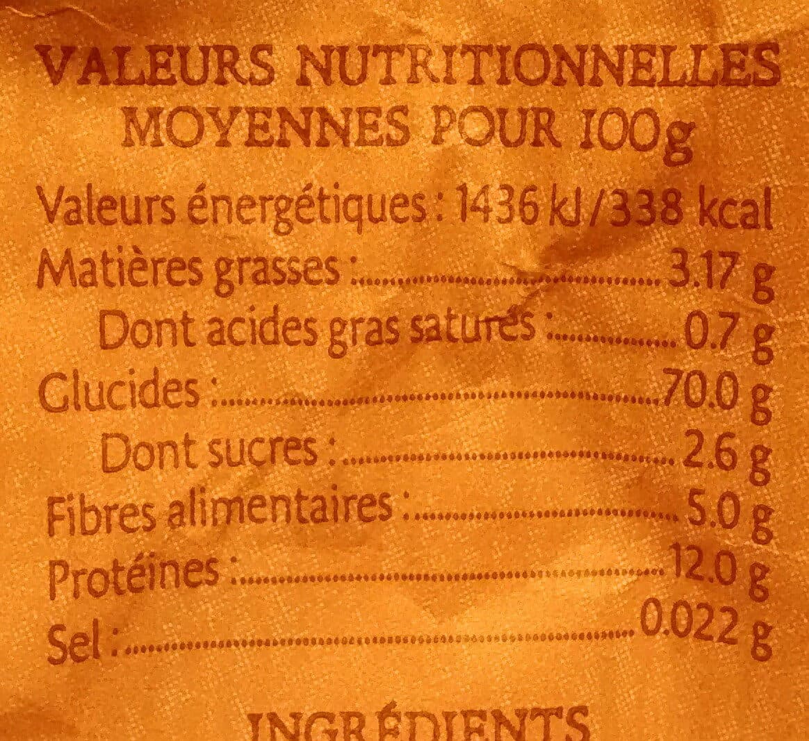 Treblec Farine de Blé Noir Tradition packshot