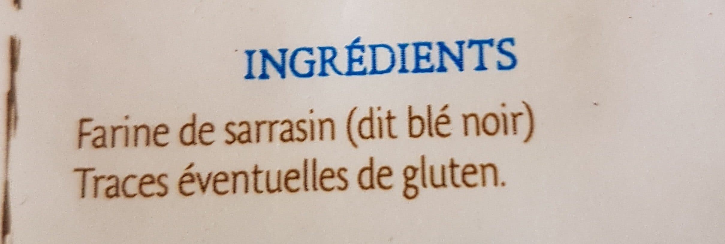 Treblec Farine de sarrasin packshot