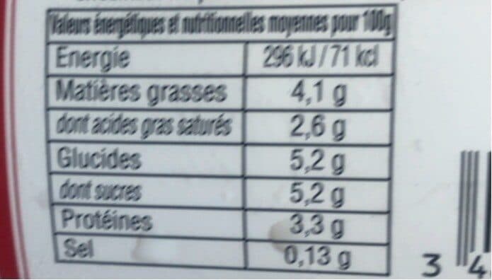 Beillevaire Lait cru entier packshot