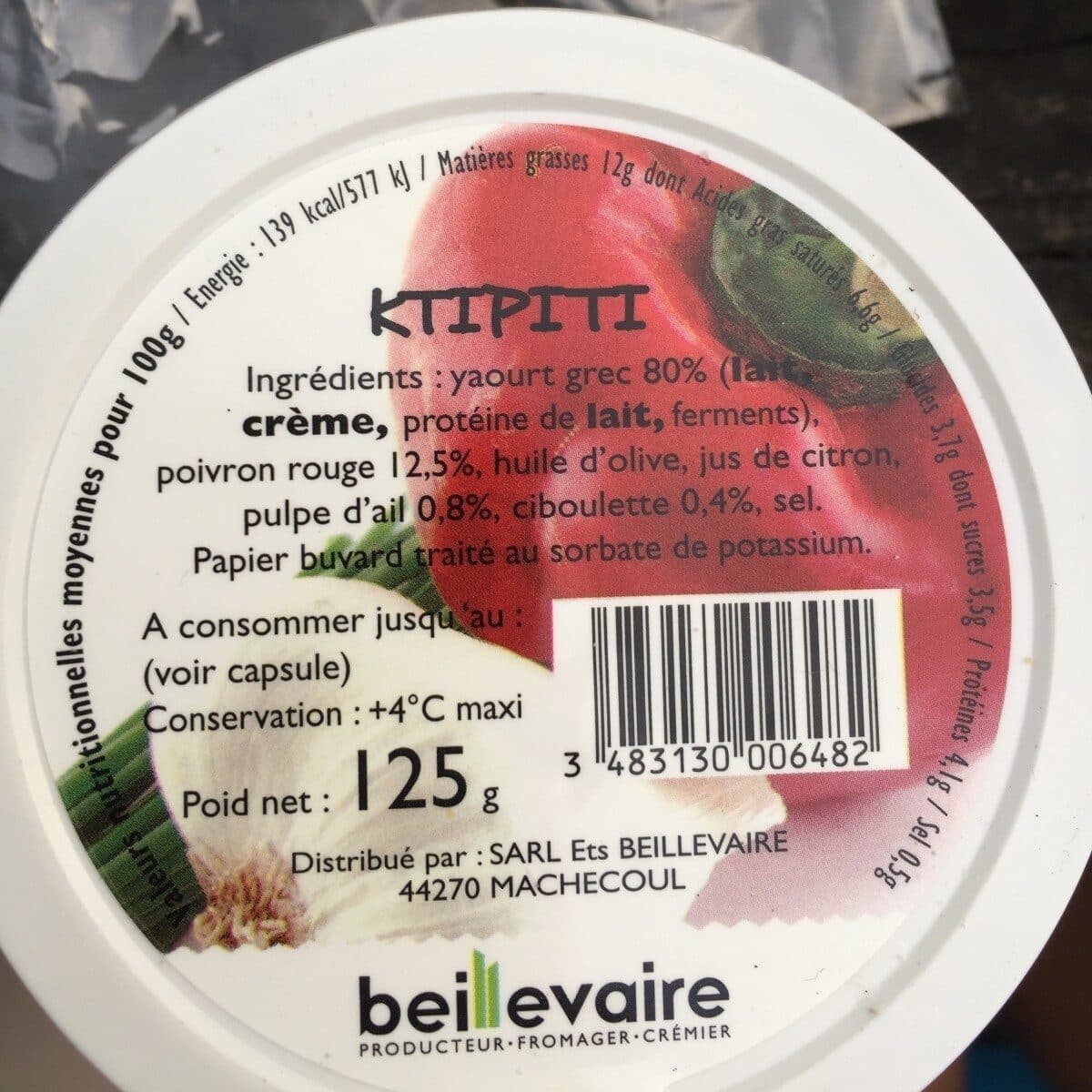 Beillevaire Ktipiti packshot