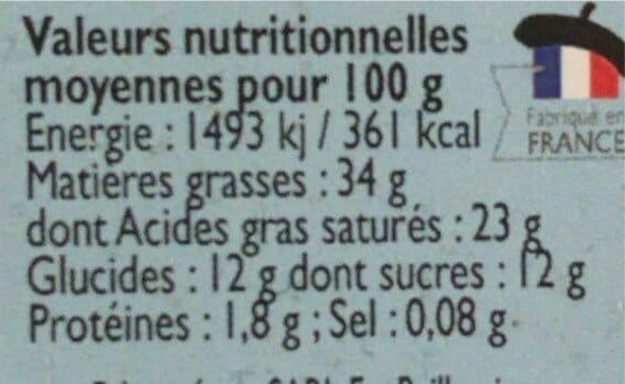 Beillevaire Chantilly packshot
