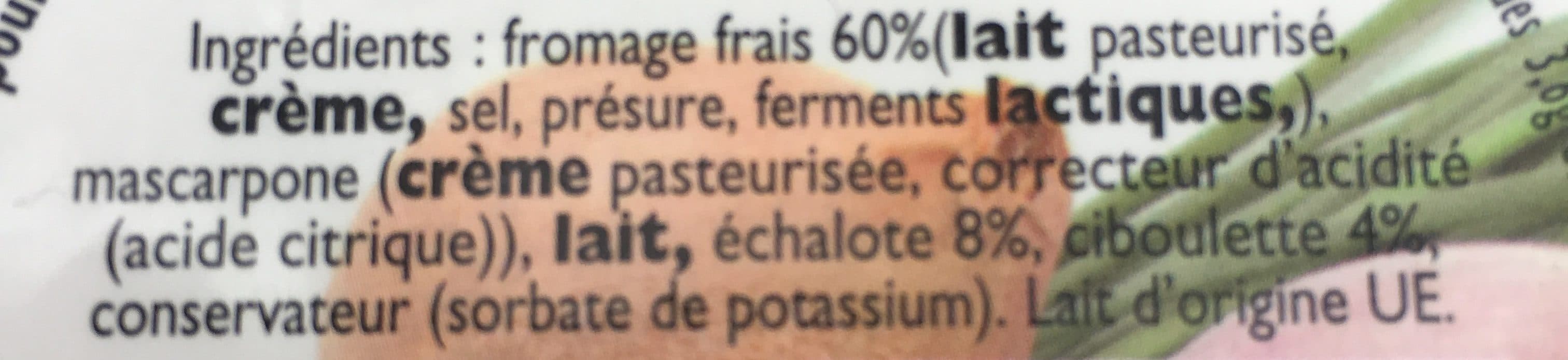 Beillevaire Tartine apéro Echalote - Ciboulette packshot