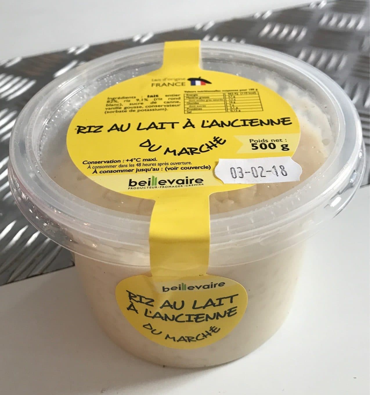 Beillevaire Riz au Lait à l’Ancienne packshot