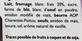 Beillevaire Gâteau au Fromage Blanc Frais packshot