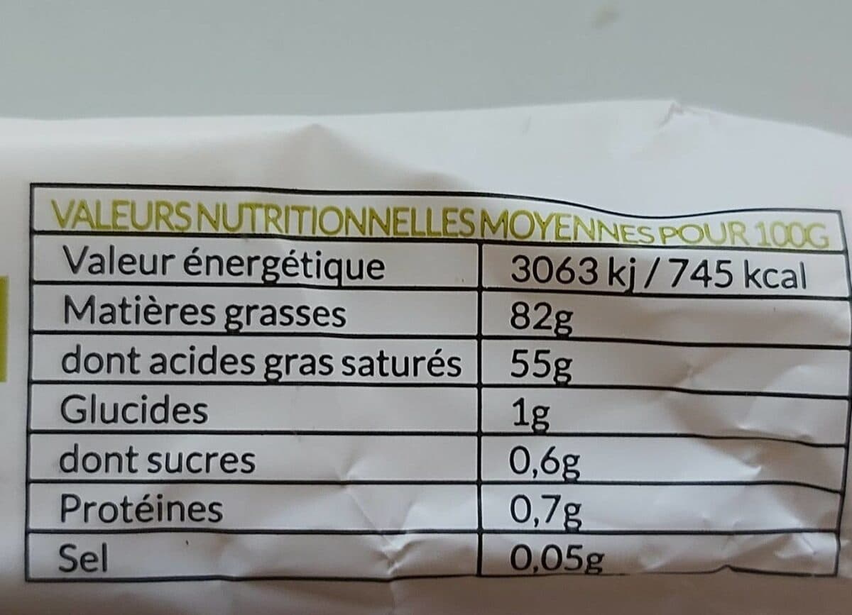Les Petites Laiteries Beurre cru a la baratte packshot