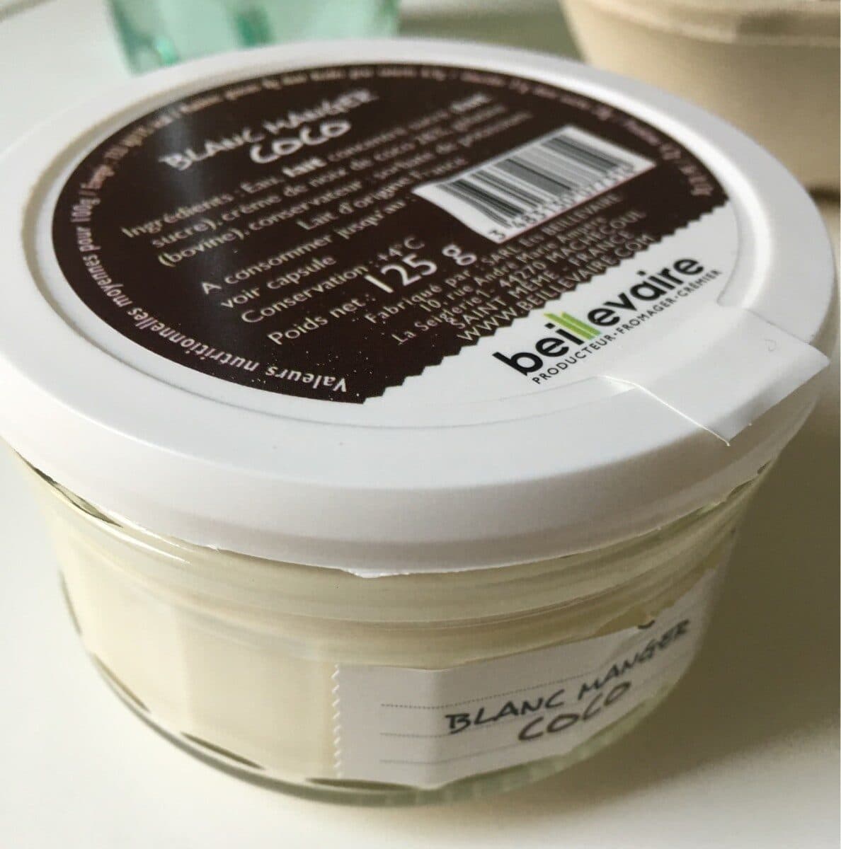Beillevaire Blanc Manger Coco packshot