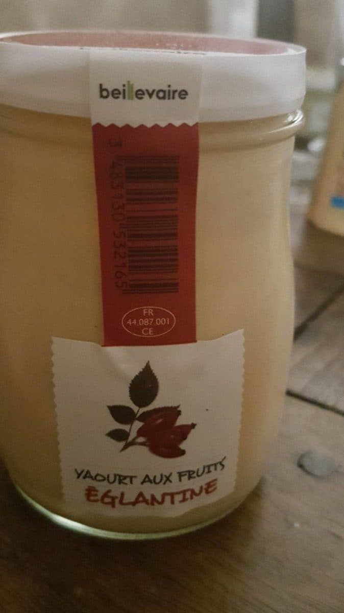 Beillevaire Yaourt aux fruits eglantine packshot