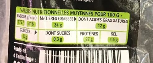 Bonjour Campagne Saucisson Sec Nature packshot