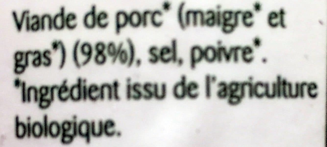 Bioporc RILLETTES DE PORC packshot