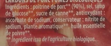 Bonjour Campagne Lardons fumés bio packshot