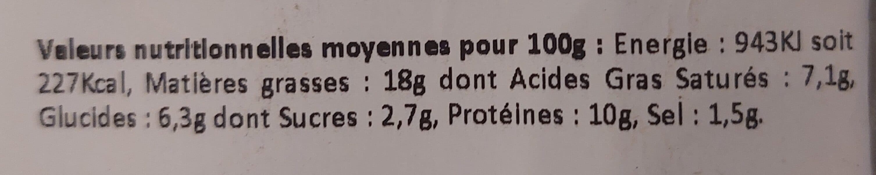 Le Bio des éleveurs Boudins noirs aux oignons bio packshot