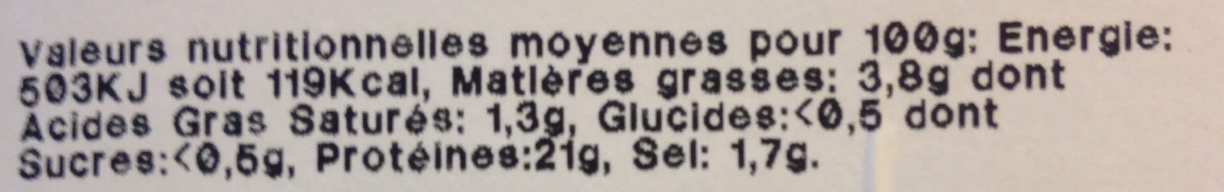 Bonjour Campagne Épaule cuite packshot