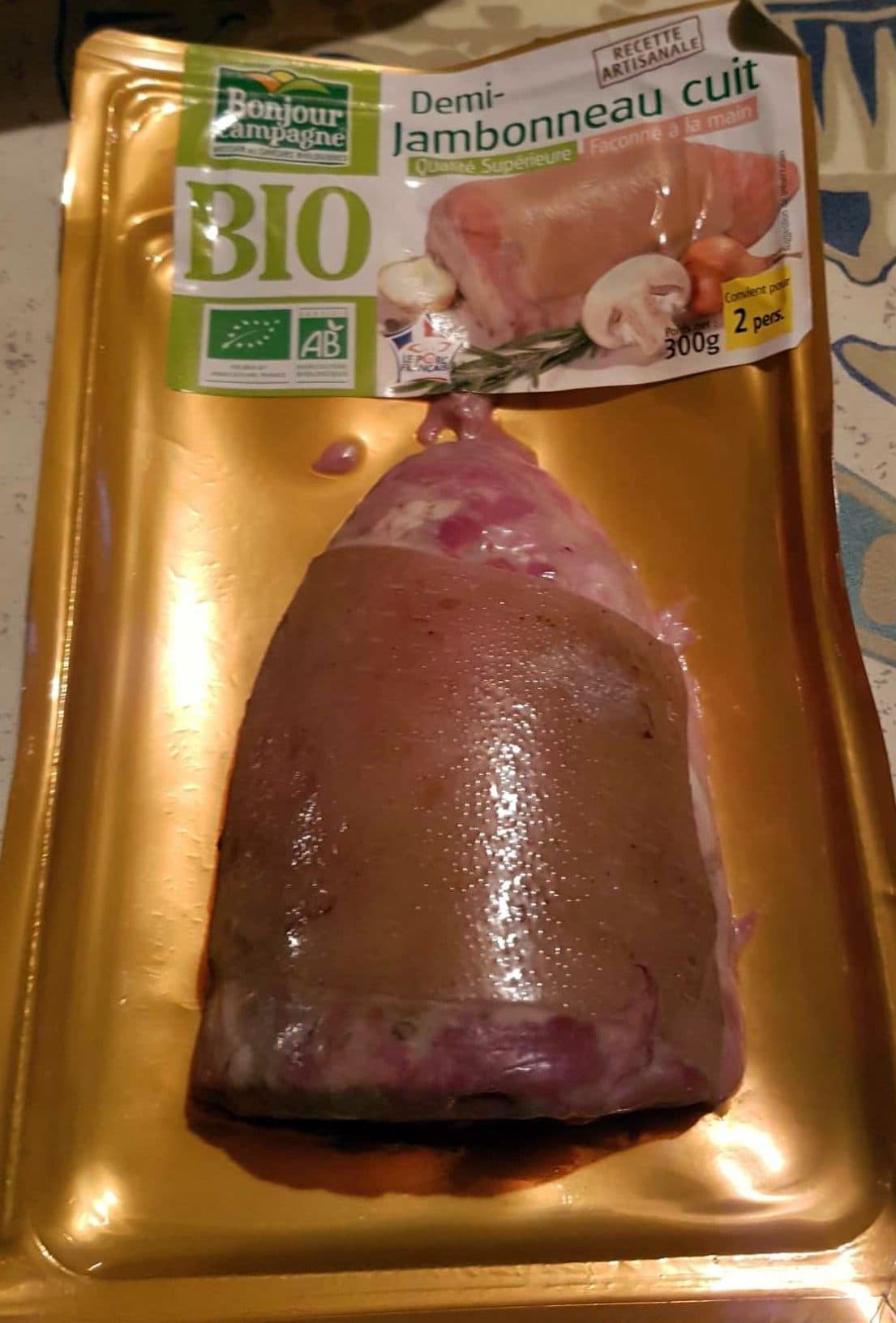 Bonjour Campagne Demi-jambonneau cuit packshot