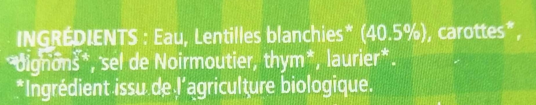 Bonjour Campagne Lentilles cuisinées bio packshot