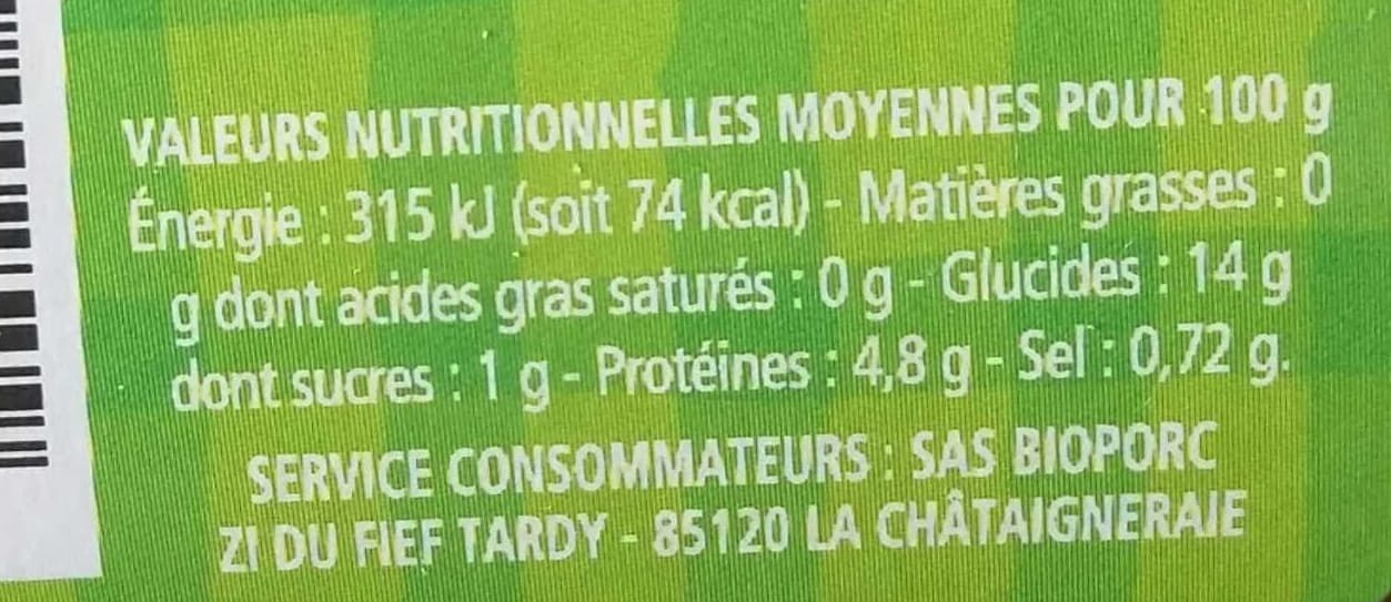 Bonjour Campagne Lentilles cuisinées bio packshot