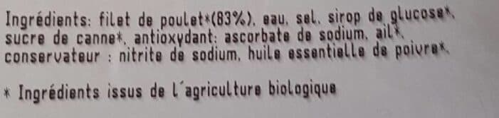 Open Food Facts Blanc de poulet packshot