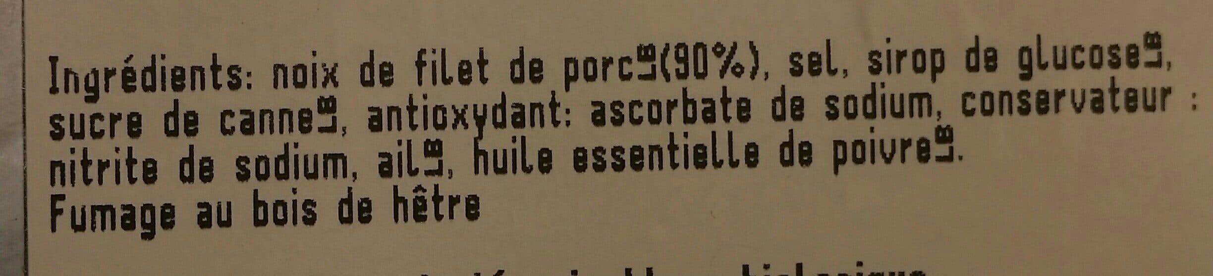 BIOPORC Bacon de porc bio packshot