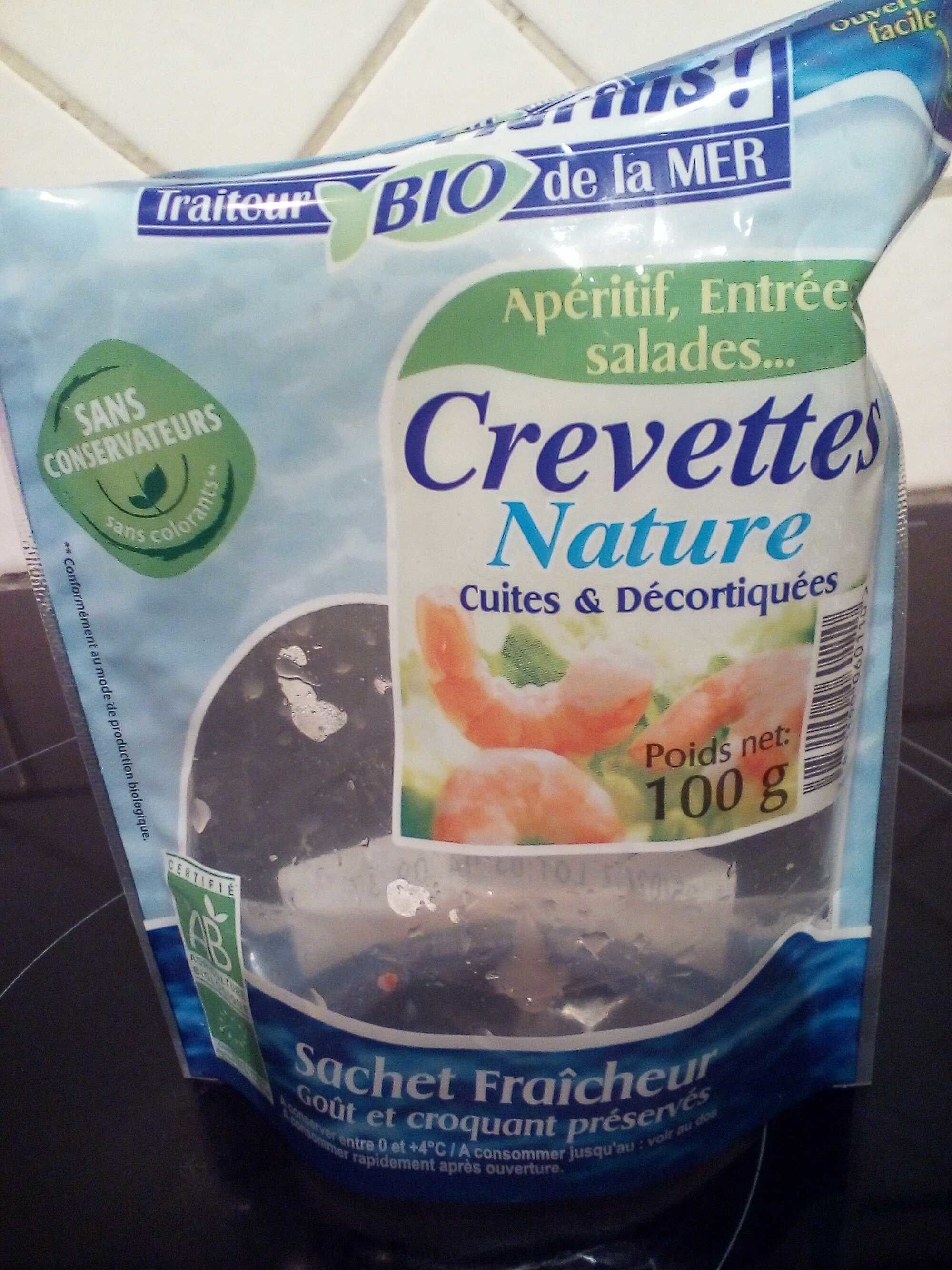Sacré marins! Crevette nature packshot