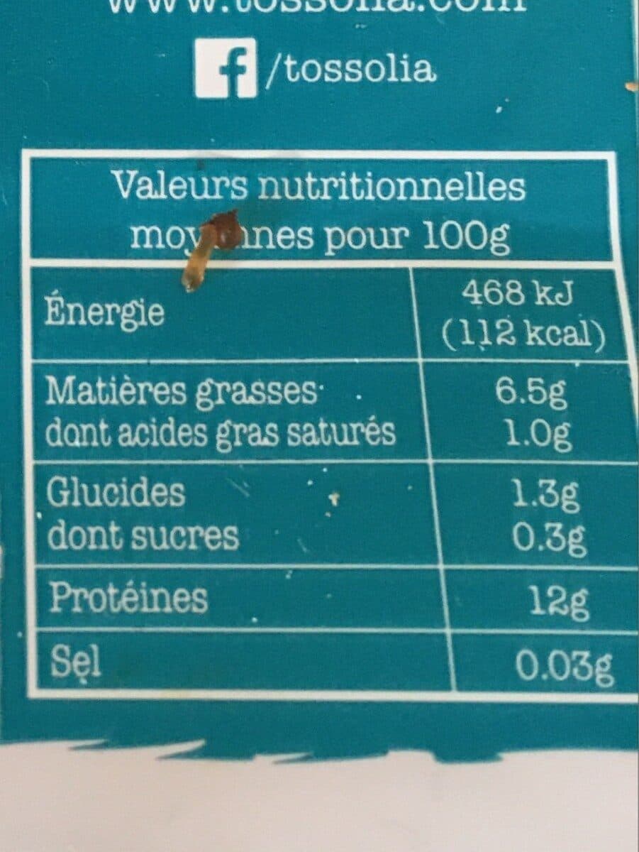 Tossolia 1KG Tofu Nature Bloc packshot