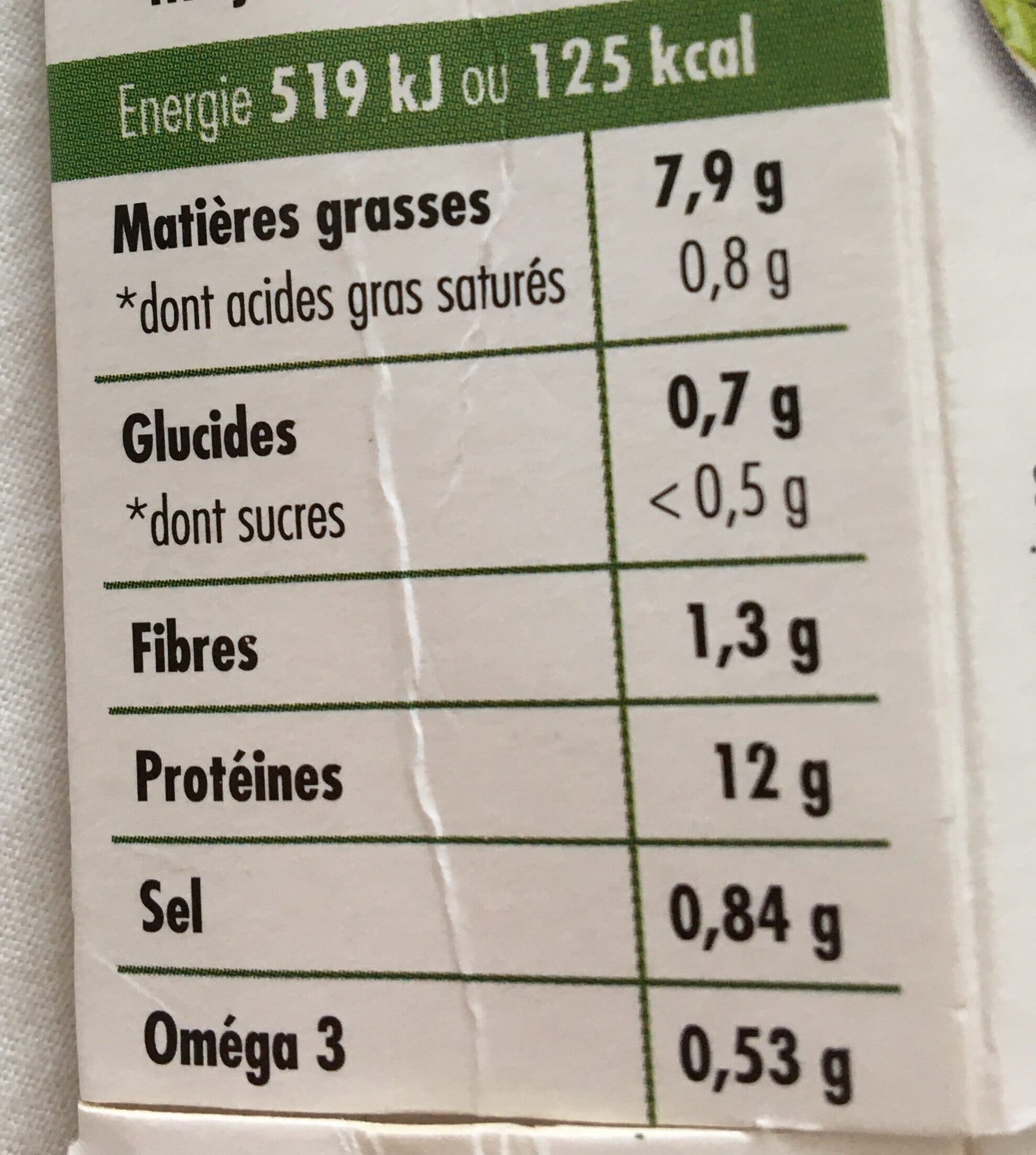 Tossolia Tofu Epinard Noisette packshot