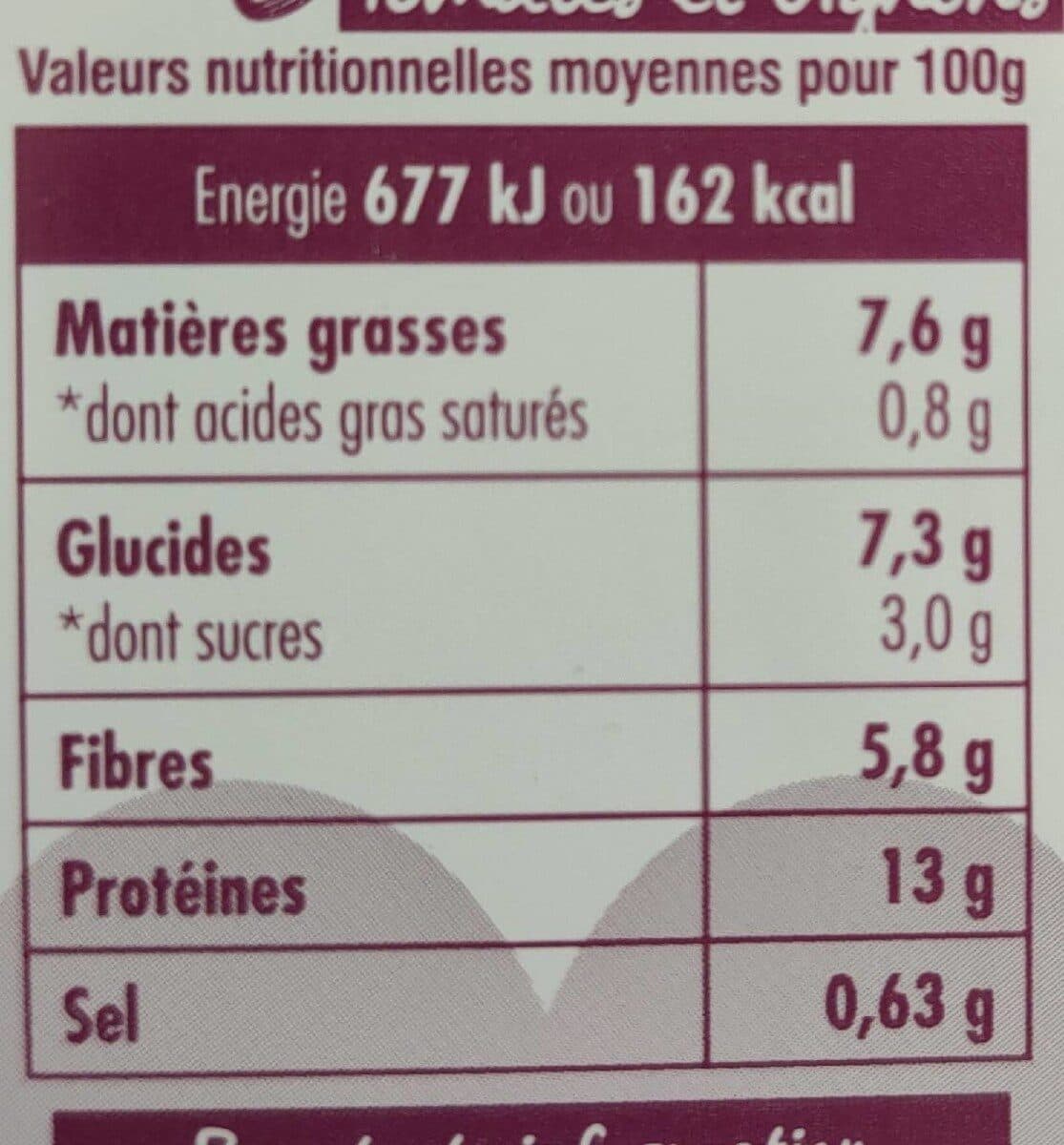 Tossolia Burger Végétal Tomates & Oignons packshot