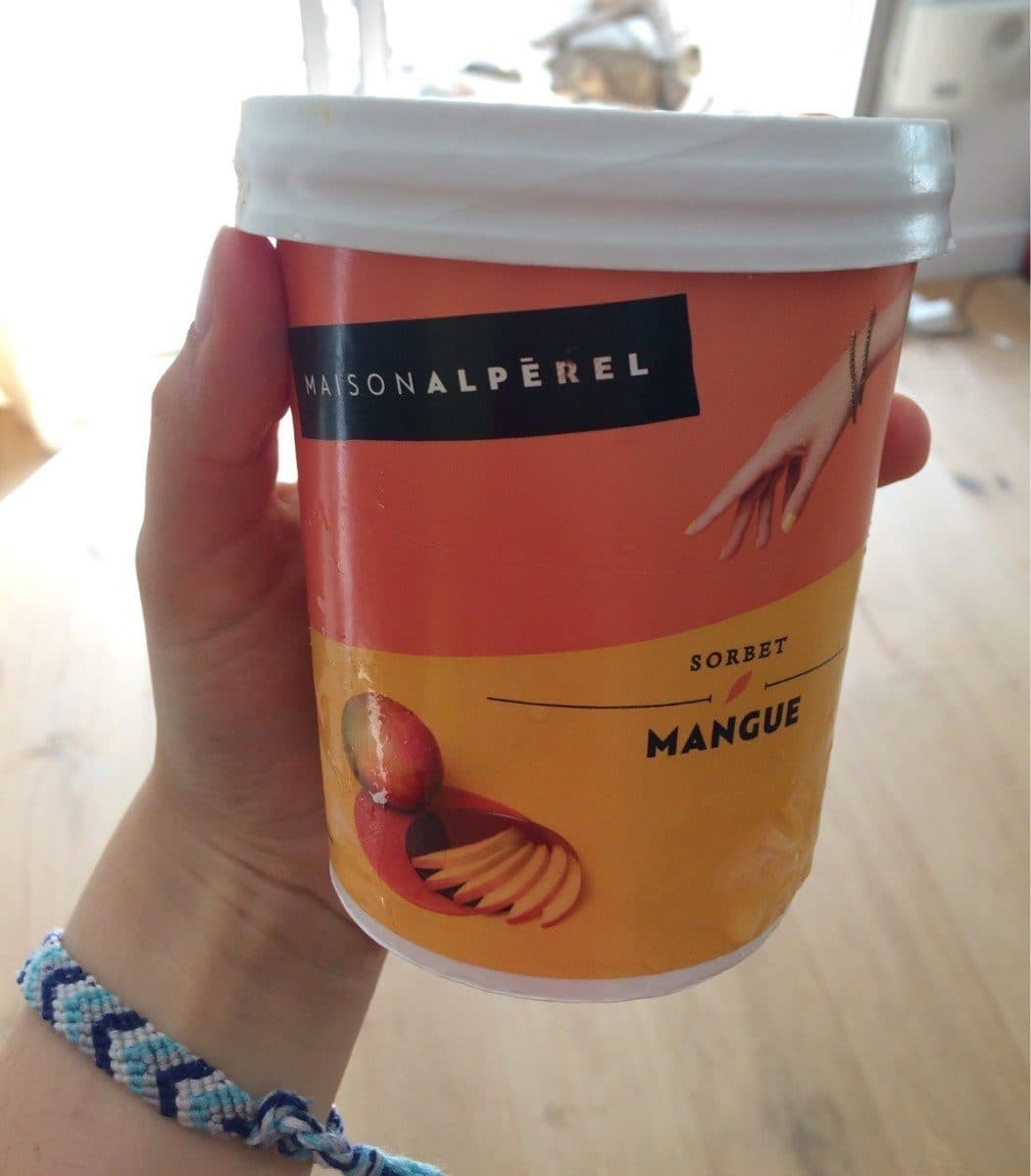 Open Food Facts Sorbet Mangue packshot