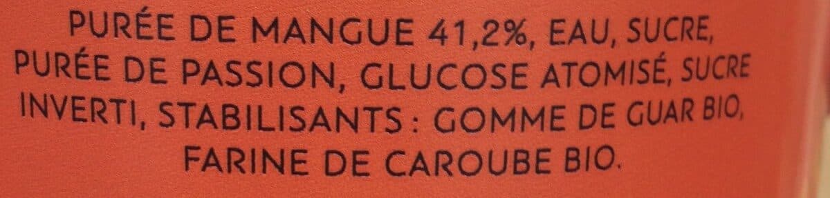 Open Food Facts Sorbet Mangue packshot