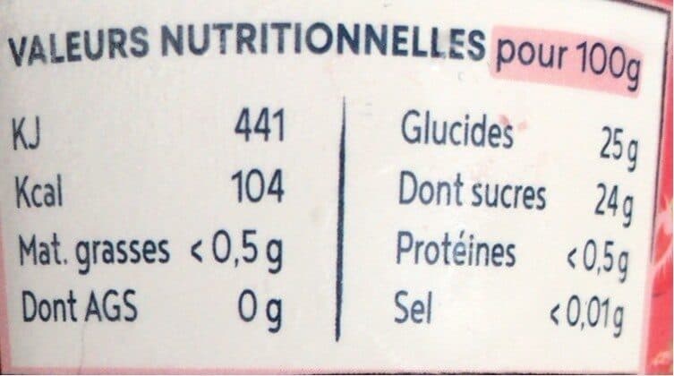 Maison Alpérel Glace a la fraise packshot